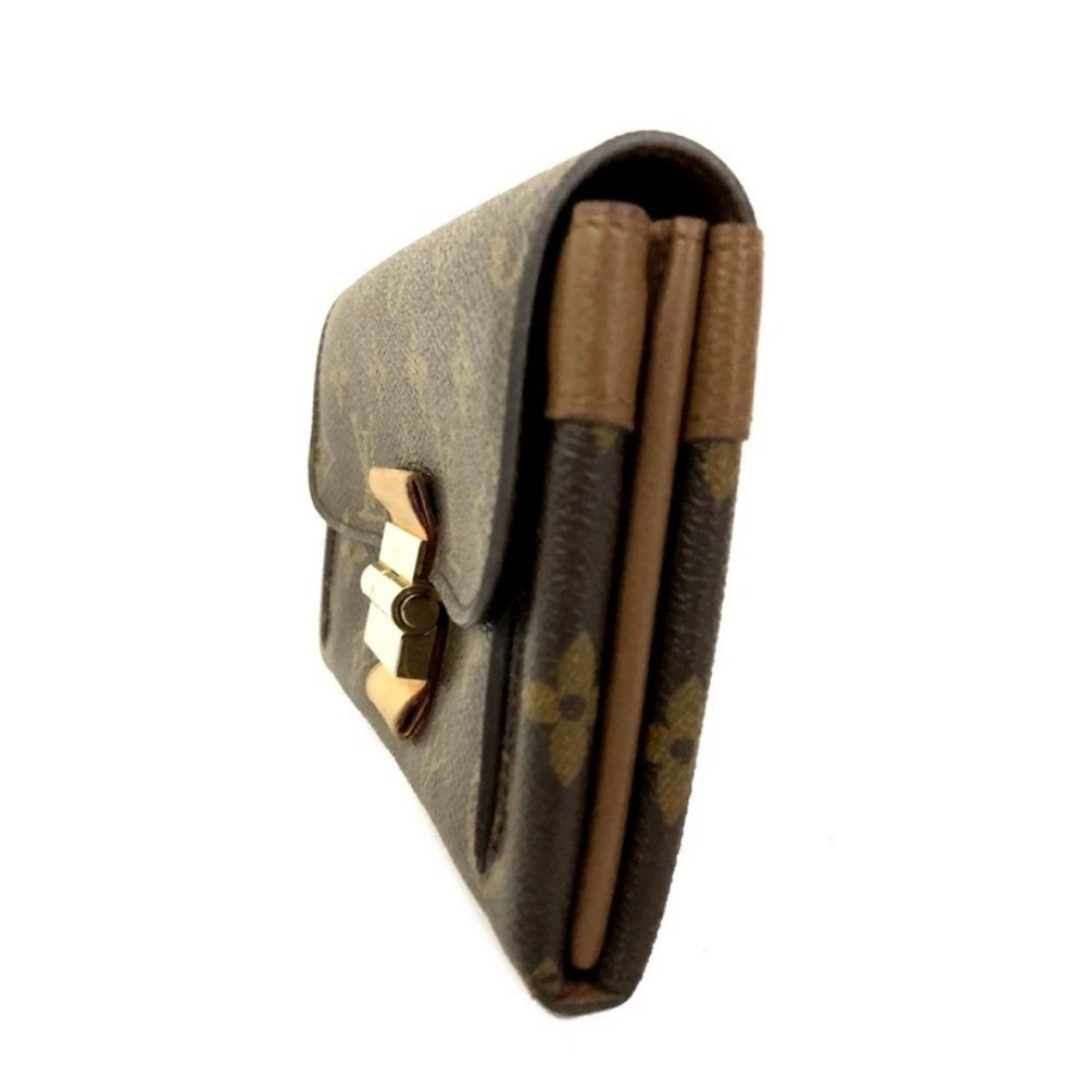 Louis Vuitton Portefeiulle Elysee Long Wallet - crossbody - Gold clasp closure - Picture 4 of 10